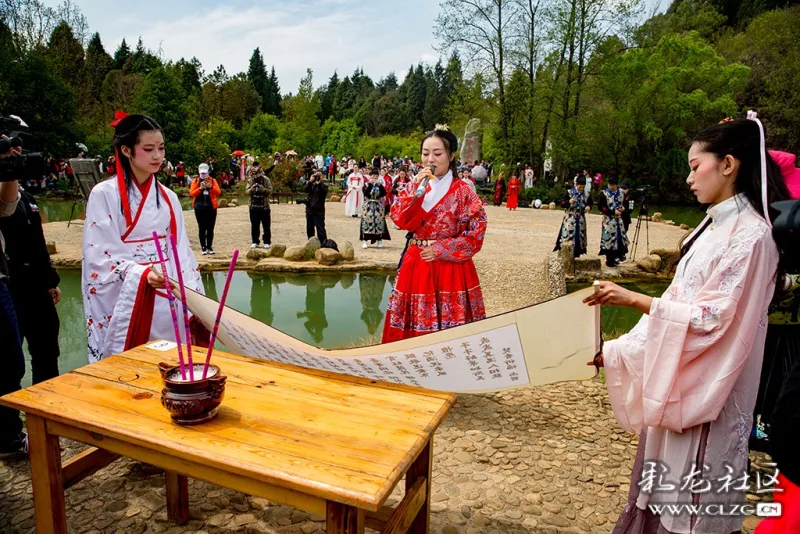 曲靖花朝节祭花神仪式