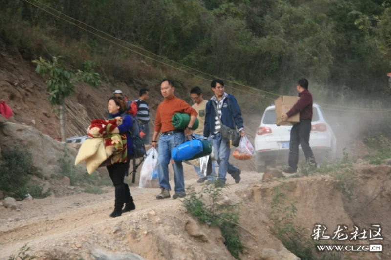 发几张普渡河泡野温泉的图片跟大家分享.