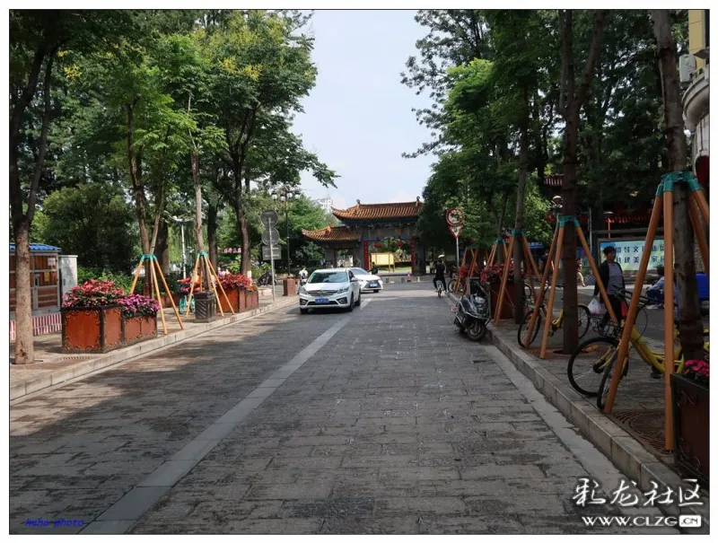 翠湖周围看得见的新变化一景虹街沈官坡中和巷修整一新
