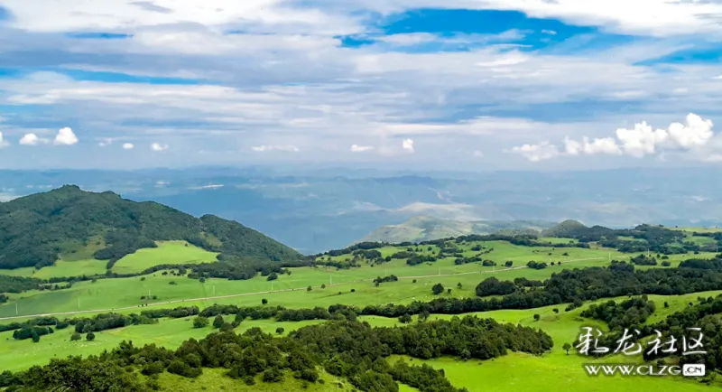 寻甸凤龙山凤梧山风光