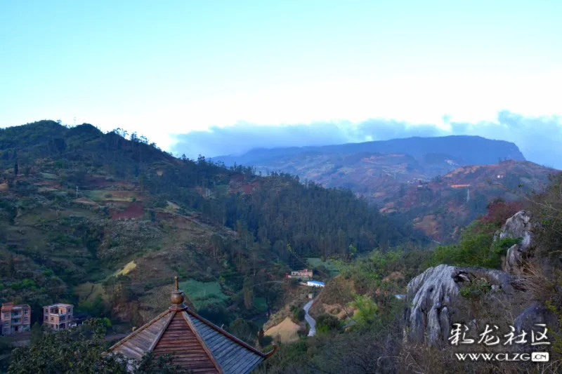 富民飞来寺风光