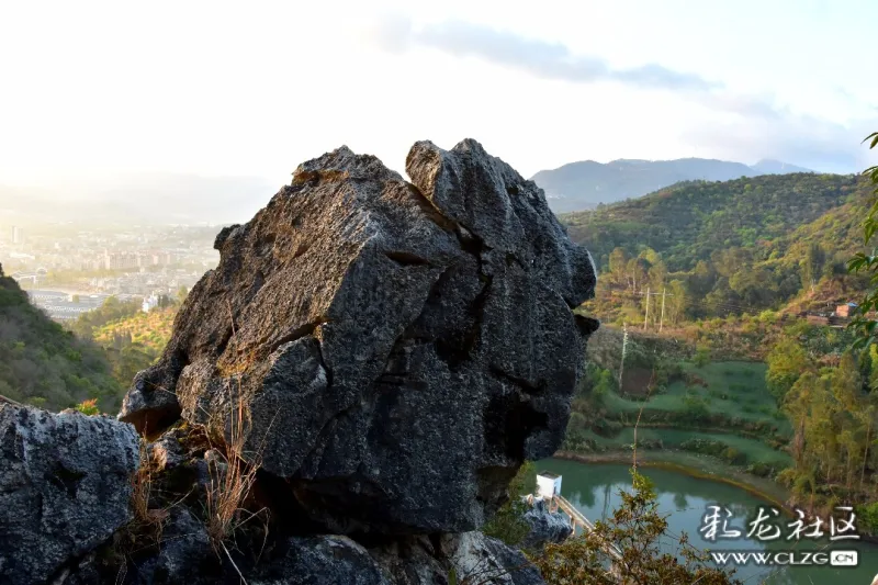 富民飞来寺风光