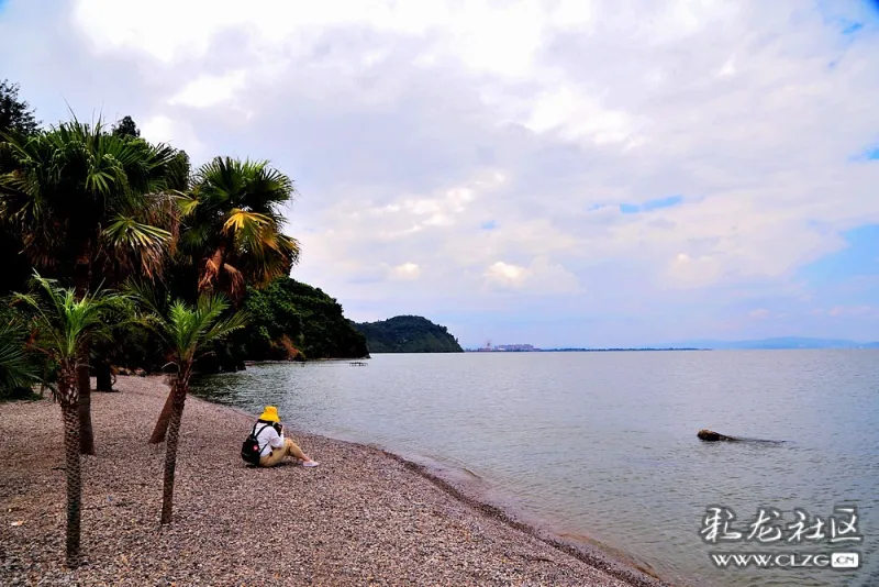 滇池东岸海晏村,湖光山色,滇池美景,尽收眼底!