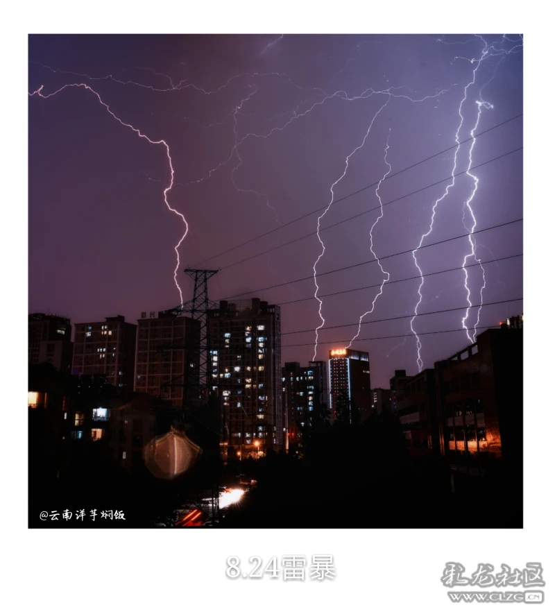 雷雨交加的夜