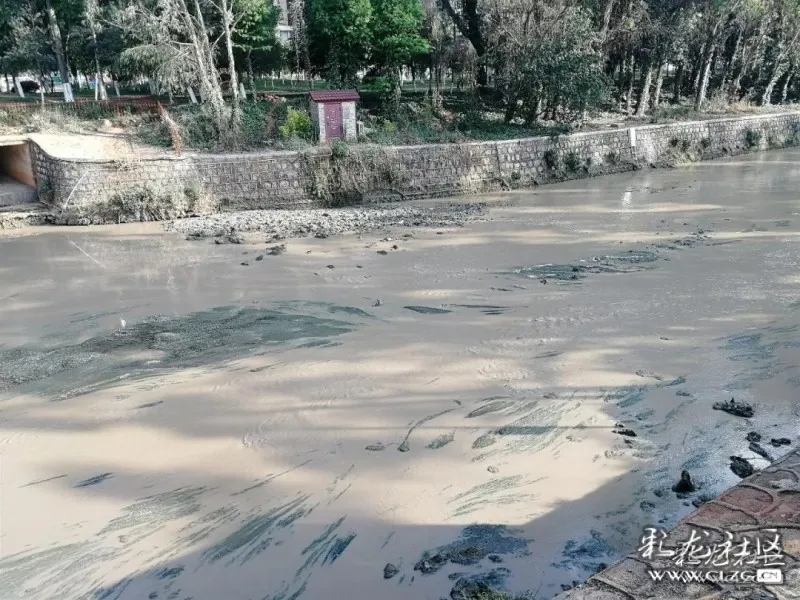 盘龙江水体浑浊的原因找到啦原来是