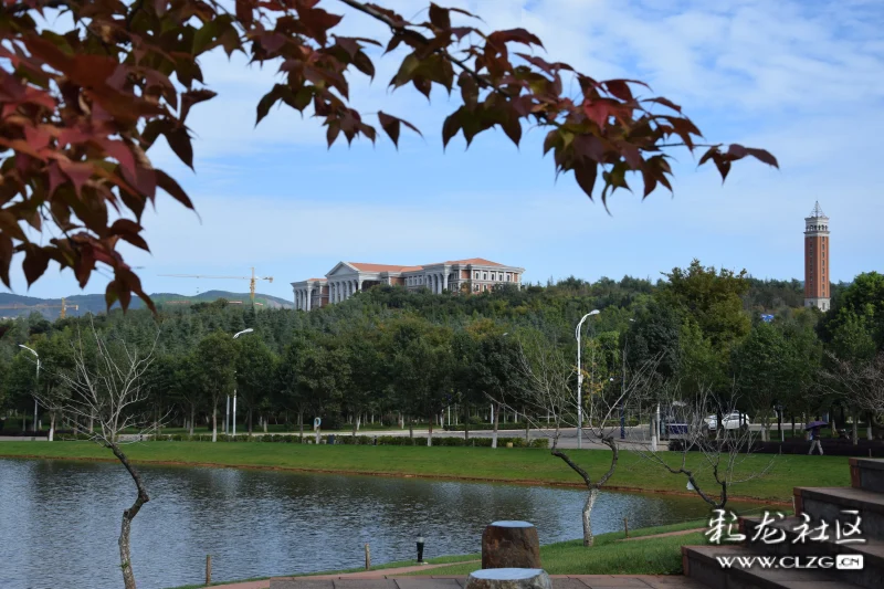 风光旖旎的云南大学呈贡校区