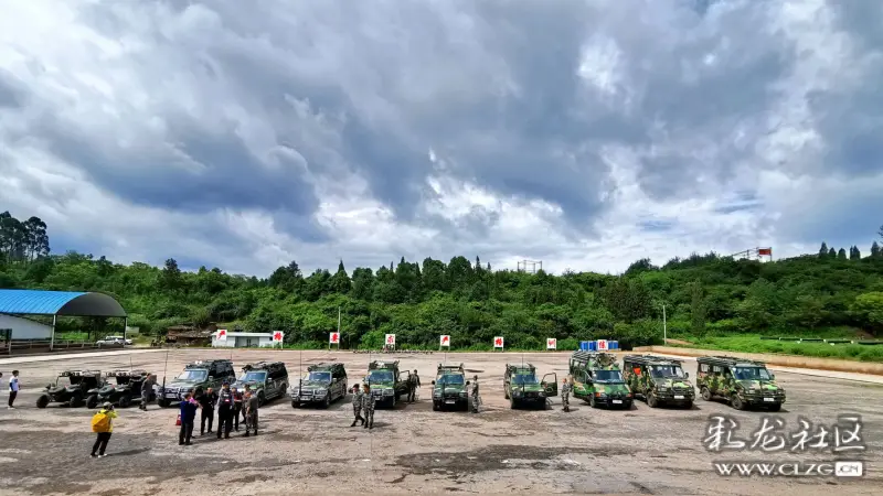 "八·一"走进安宁龙溪沟野营基地