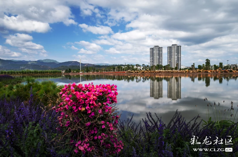 石屏异龙湖风景