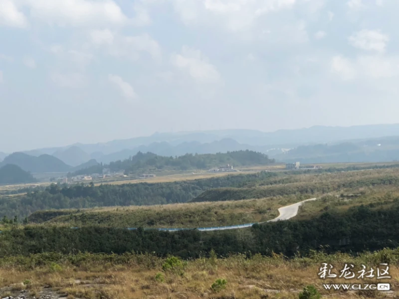 贵阳高坡村高山天池风光