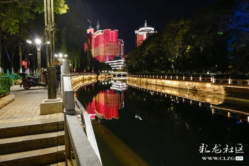 盘龙江夜景