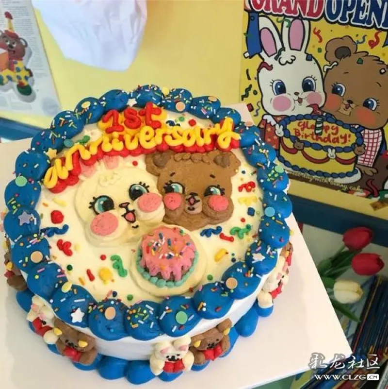 除此以外,它们家还可以定制各种卡通蛋糕,你想要的童年回忆通通帮你