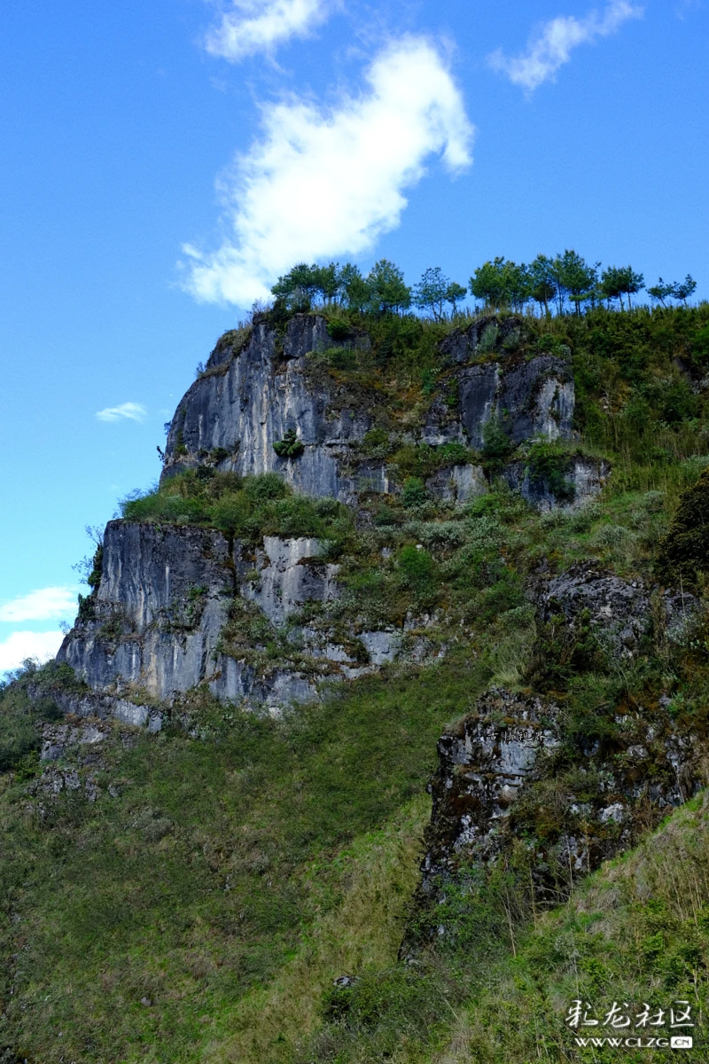 东川大牯牛山的壮美景色