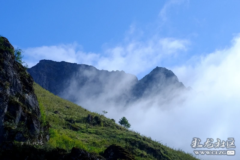 大牯牛山位于昆明东川区,海拔最高4017.