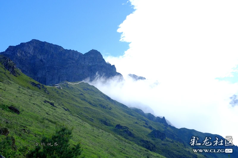 东川大牯牛山的壮美景色