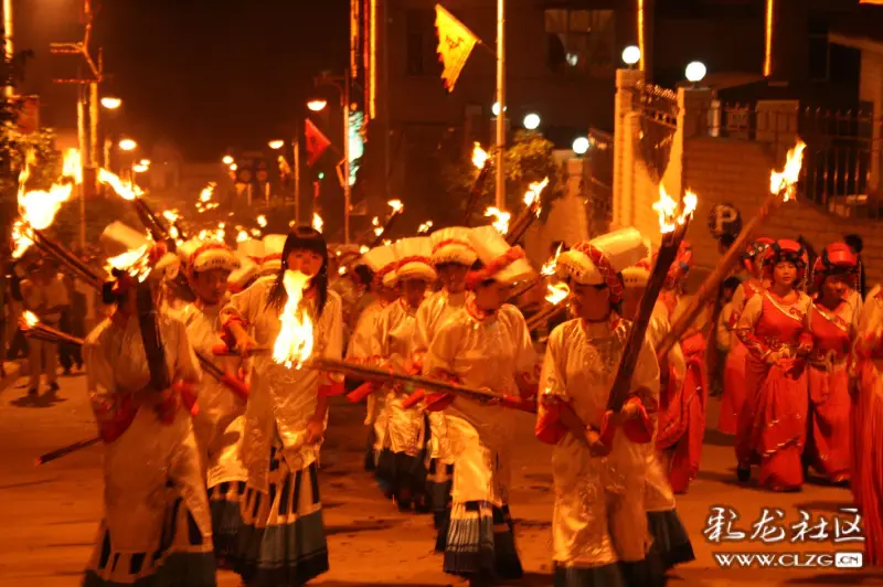 图片禄劝彝族文化禄劝火把节2022彝族祭祀彝族祭祀图片邪恶祭祀祭天地