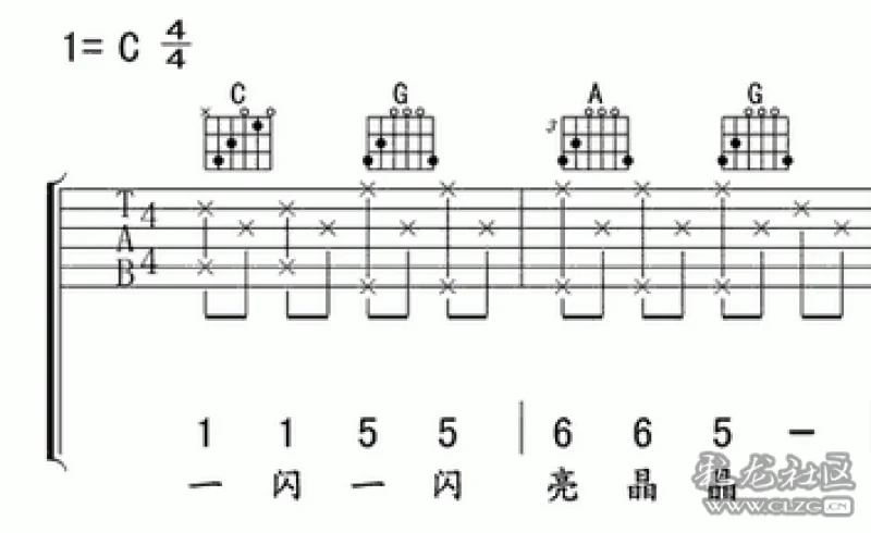 吉他自学干货帖三分分钟学会看吉他谱