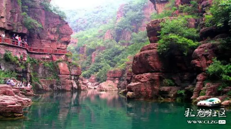 红石峡(陕西榆林景区)