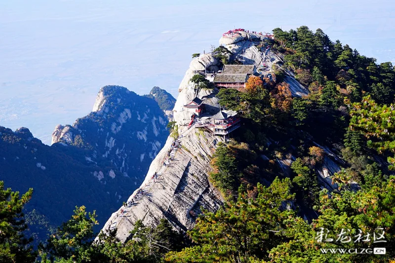 陕西行:三上西岳华山—航拍千姿百态的西峰!