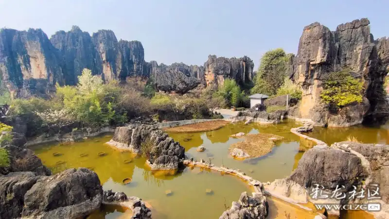 云南石林杏林大观园(之二)黑石箐风光