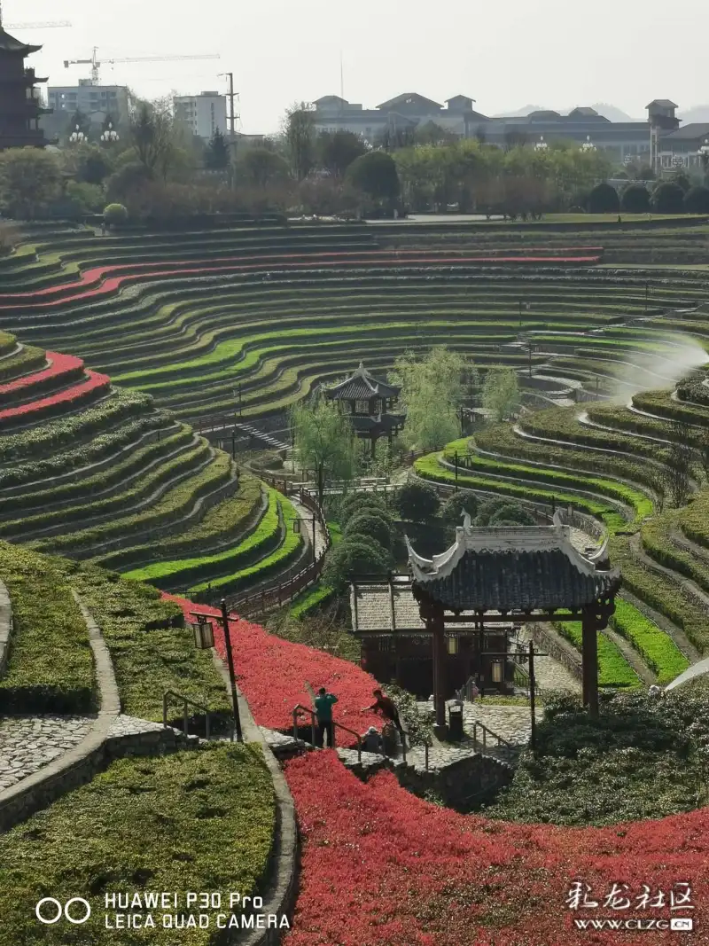 走进贵州奢香古镇龙场九驿古彝梯田