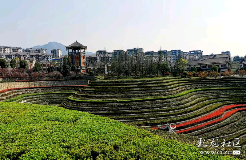 走进贵州奢香古镇龙场九驿古彝梯田