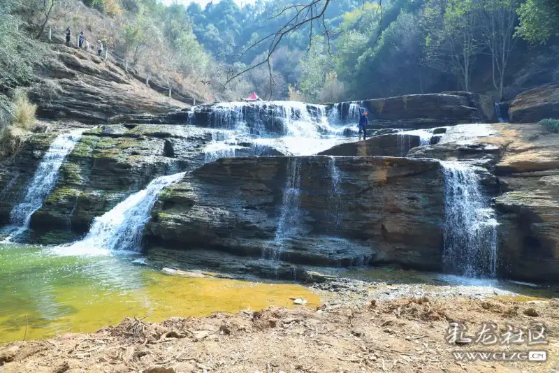 风景秀丽的寻甸石板河