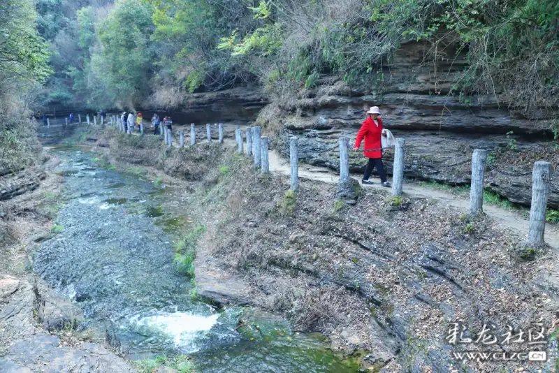 风景秀丽的寻甸石板河