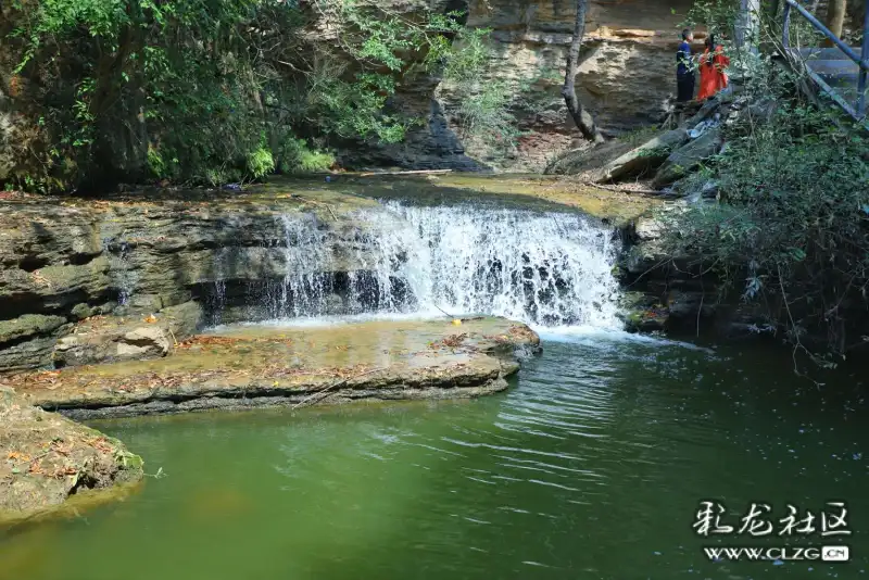 风景秀丽的寻甸石板河