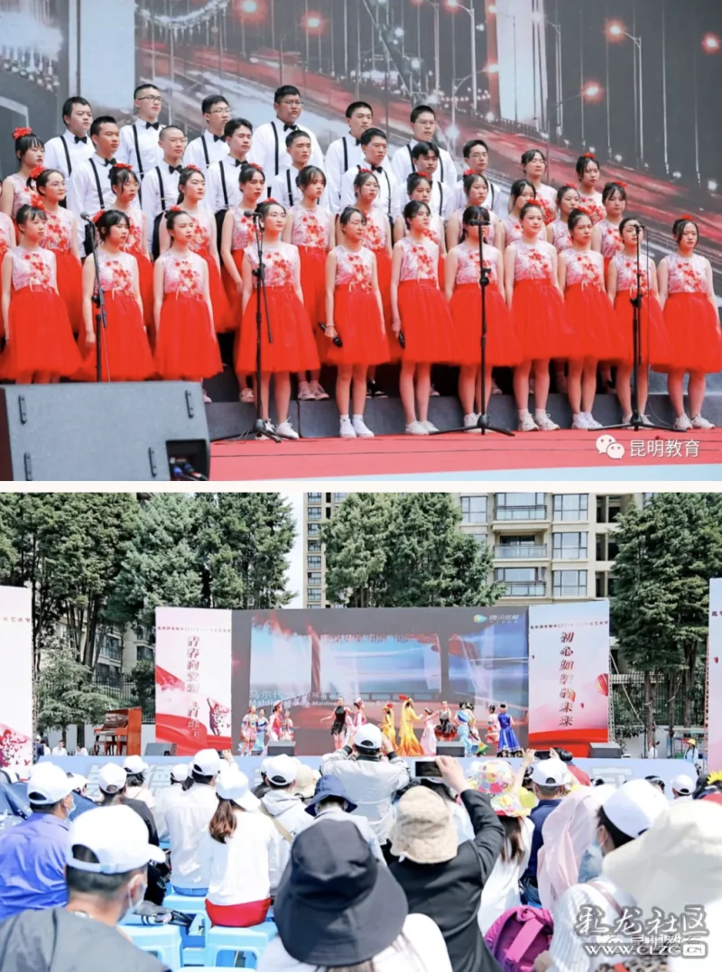建党100周年特色方队,方队建党100周年队形 庆祝建党100周年这些学生好歌好舞展风采