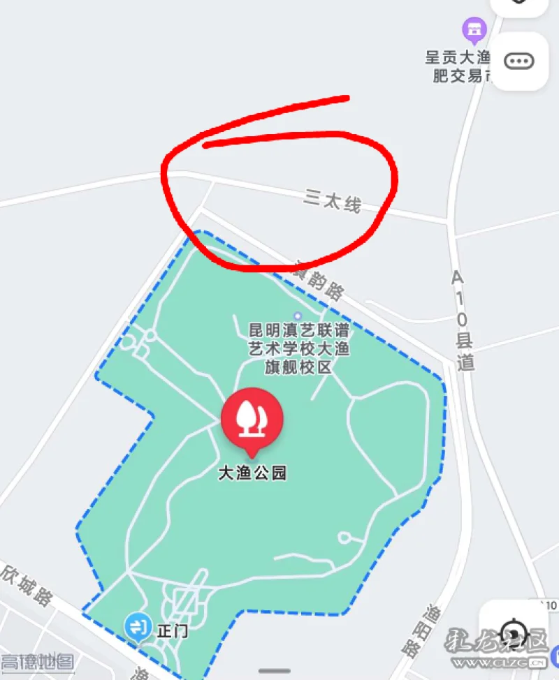 隐藏在呈贡大渔公园背后的花海