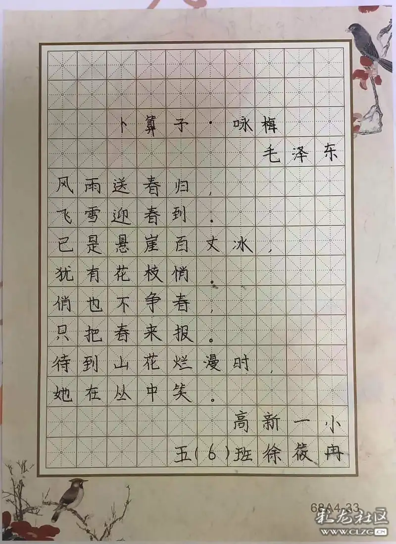 卜算子咏梅