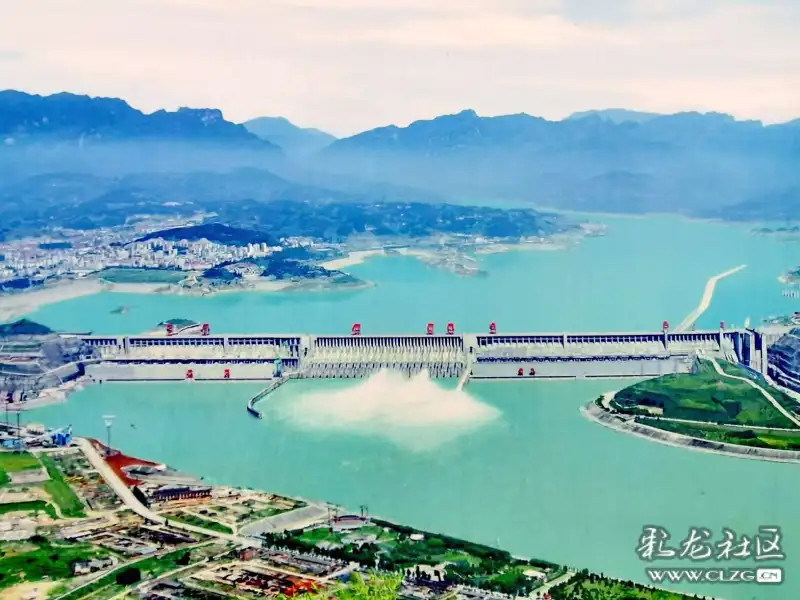 长江三峡大坝风光