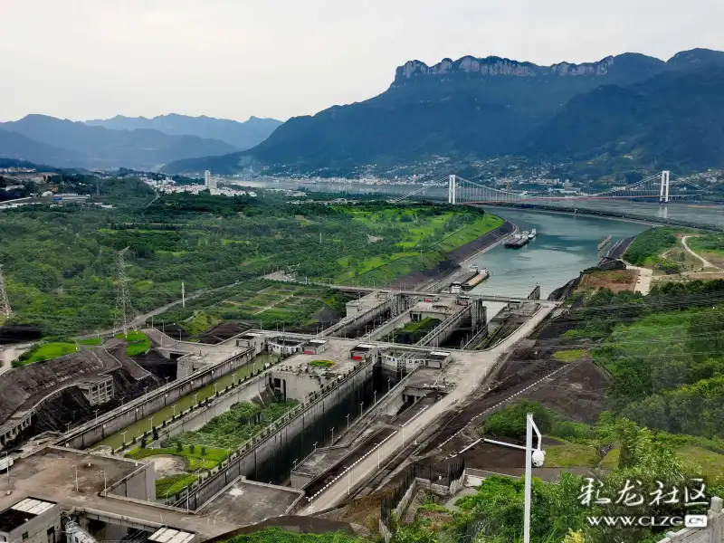 长江三峡大坝风光