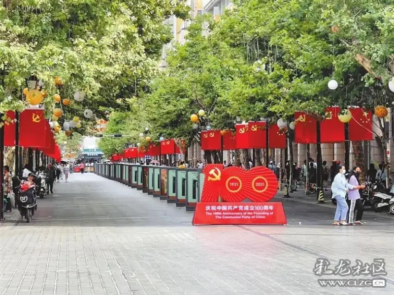 永灵 为庆祝中国共产党成立100周年  昆明市大力营造庆祝建党100周年