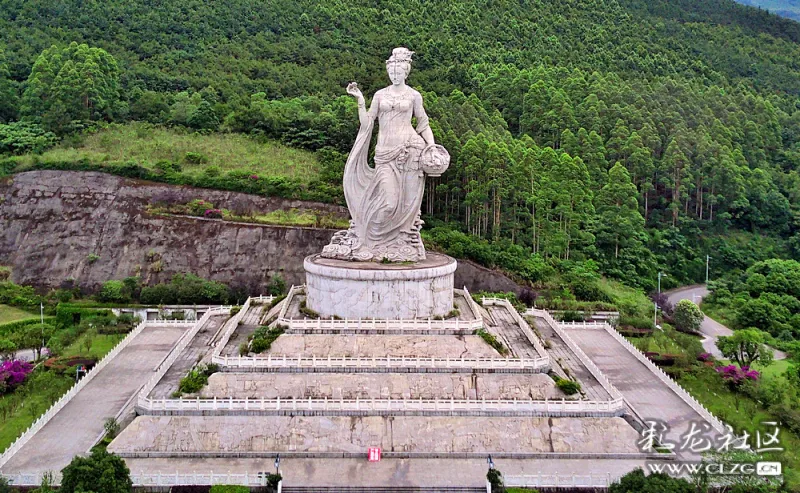 俯瞰重庆永川神女湖!