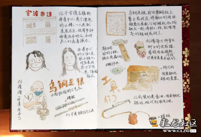 2021建党100周年彩铅画,建党100周年绘画4k纸 庆祝建党100周年洞鉴城市新中心遇见唯美官渡第三季热力打卡活动获奖
