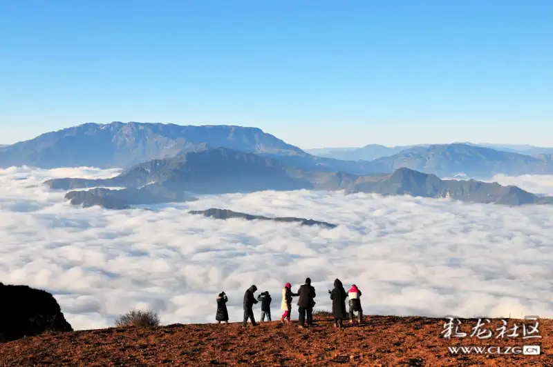 昭通大山包鸡公山云海