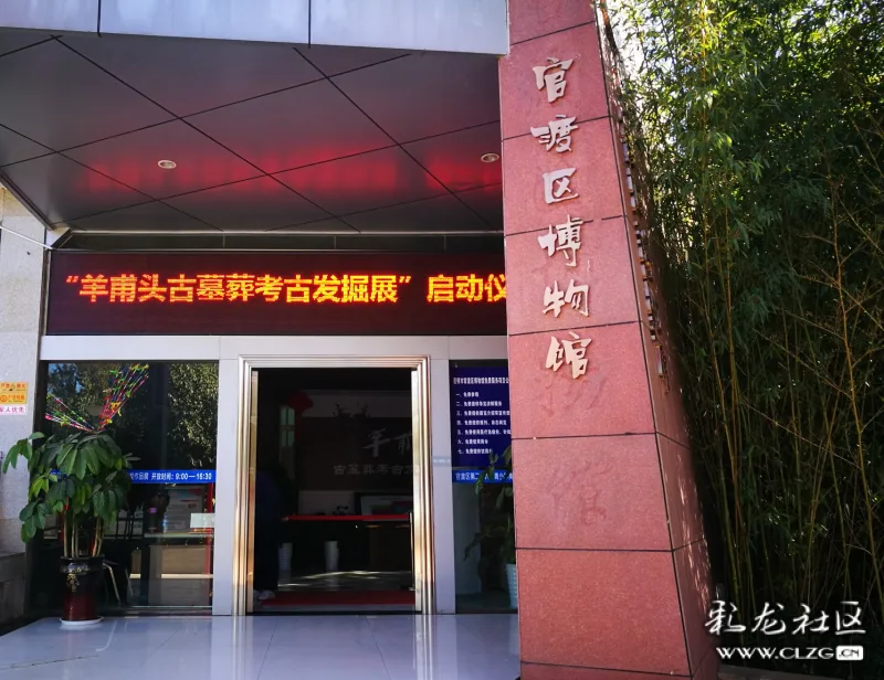 多彩文明古滇国羊甫头古墓群观展