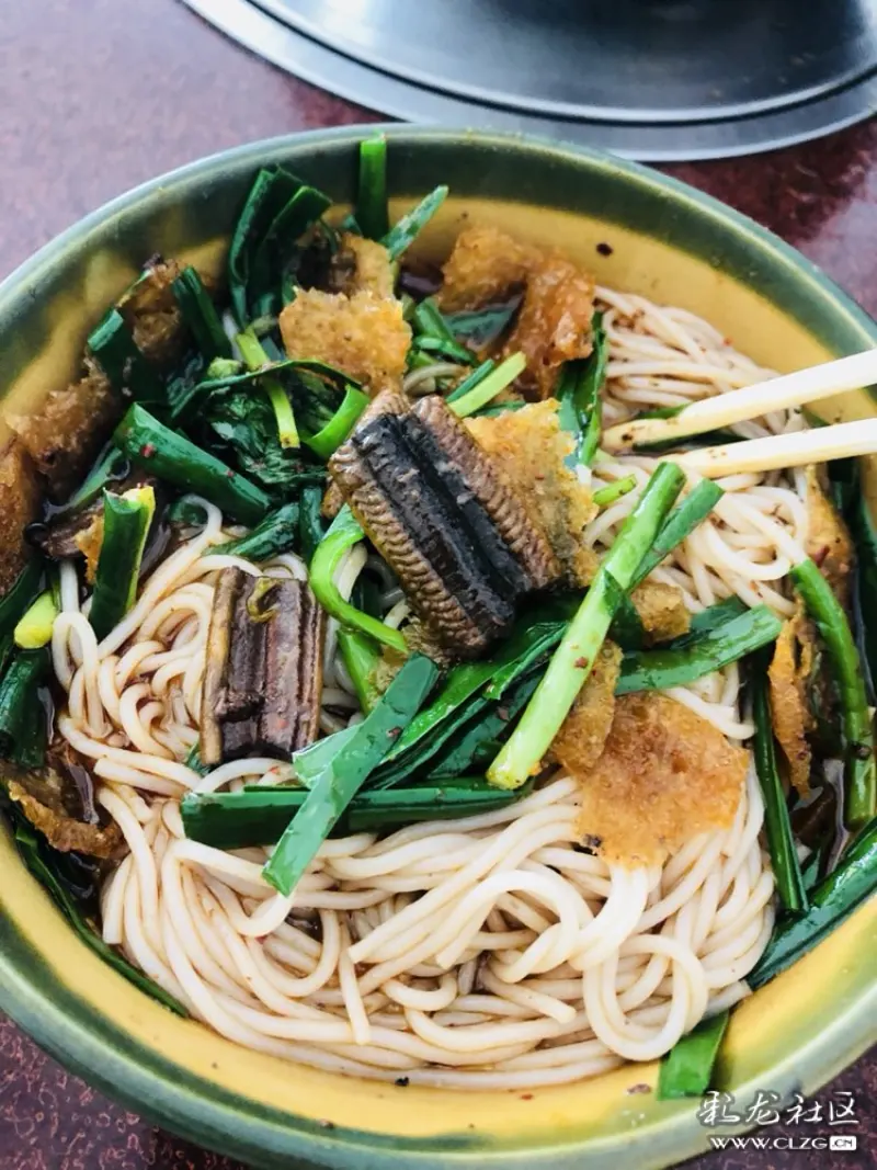 玉溪鳝鱼米线这家很不错