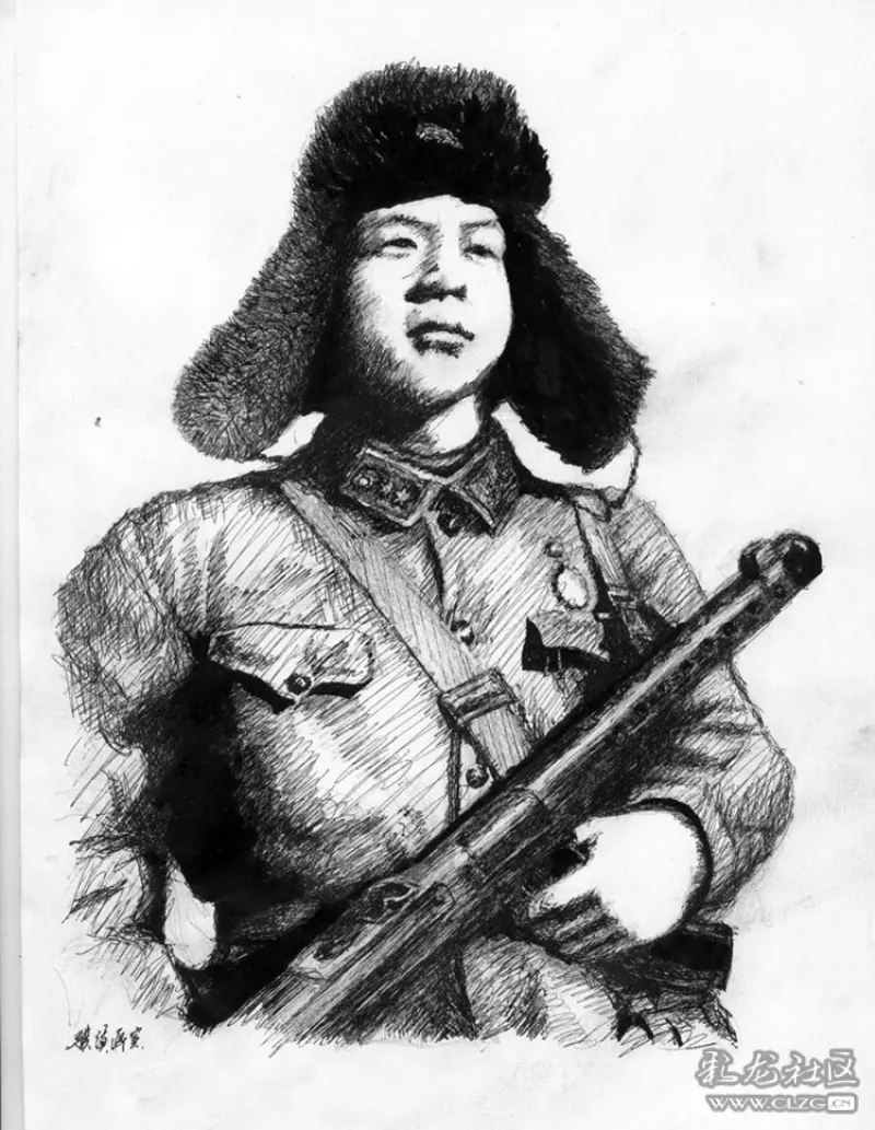 学雷锋日发一张我画的素描