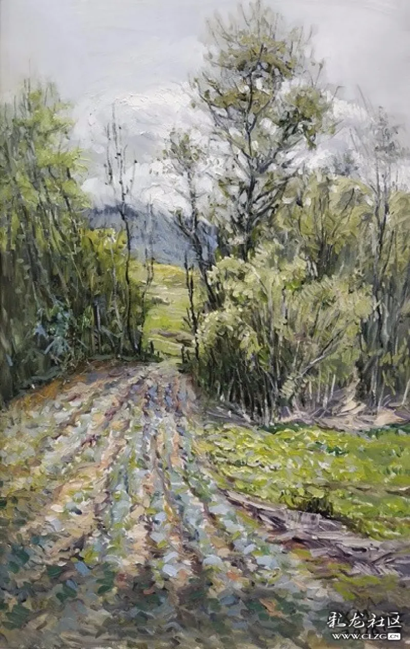 观陈晓鸣油画展