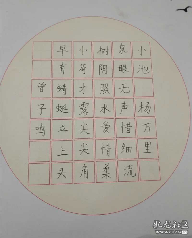 小池曾子鸣金康园小学一7班