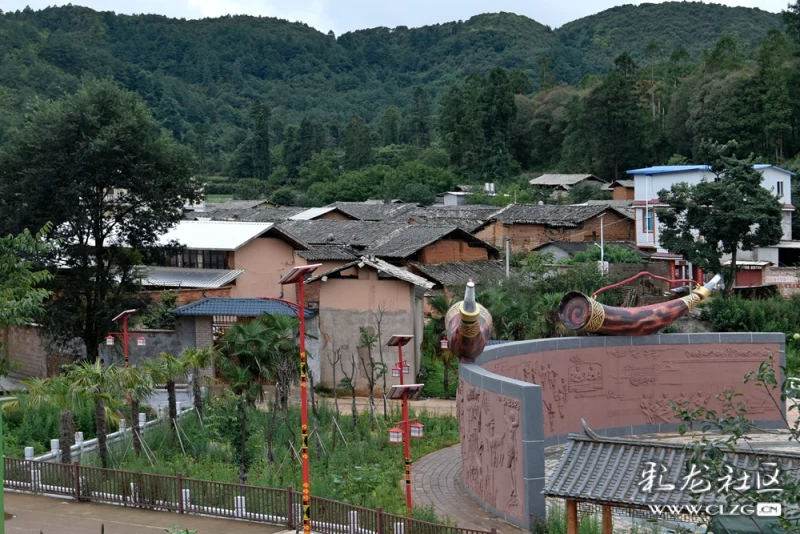 走进晋宁双河乡核桃园彝族村-彩龙社区