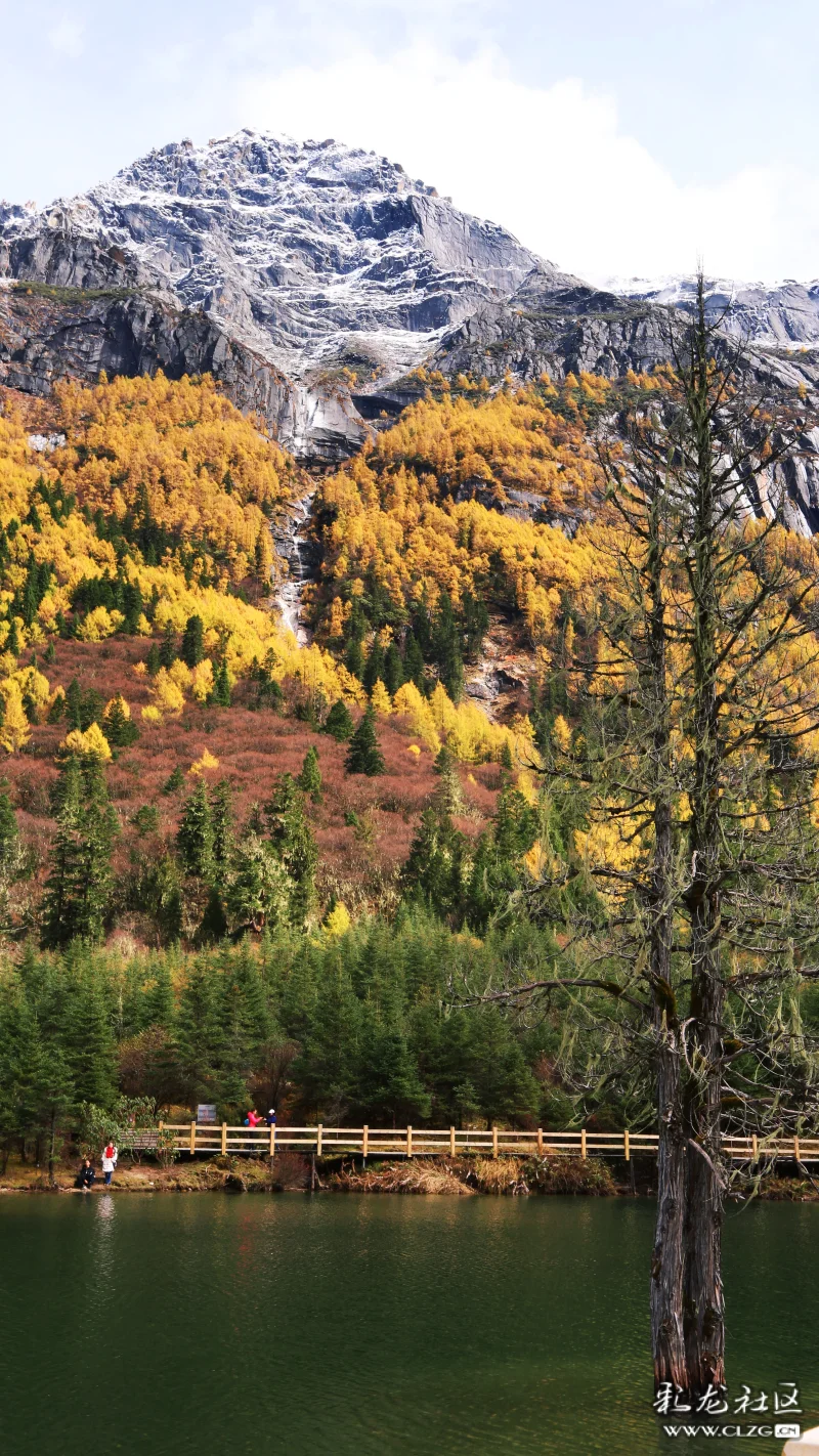 金秋川西行七冰清玉洁的四姑娘山