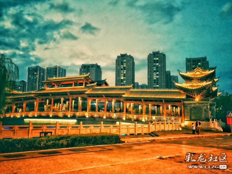 安宁永安桥夜市