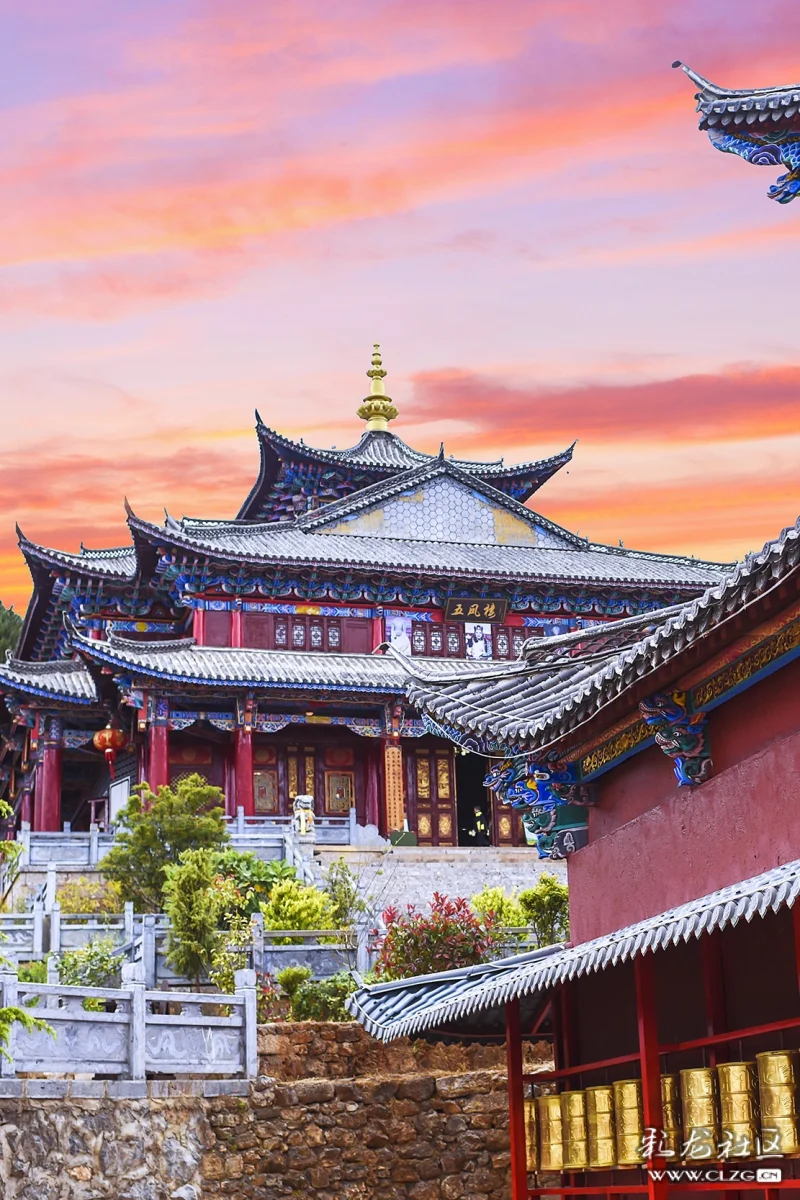 丽江邂逅福国寺