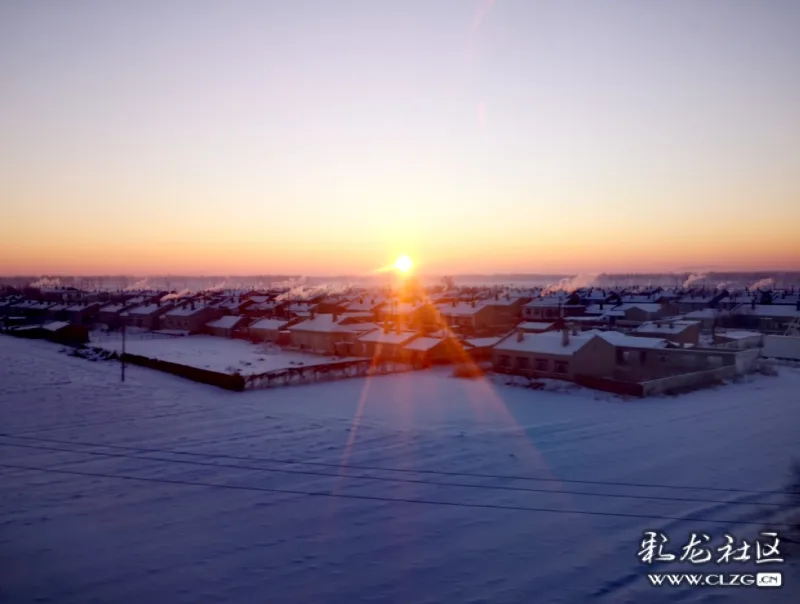 一片白茫茫大地真干净