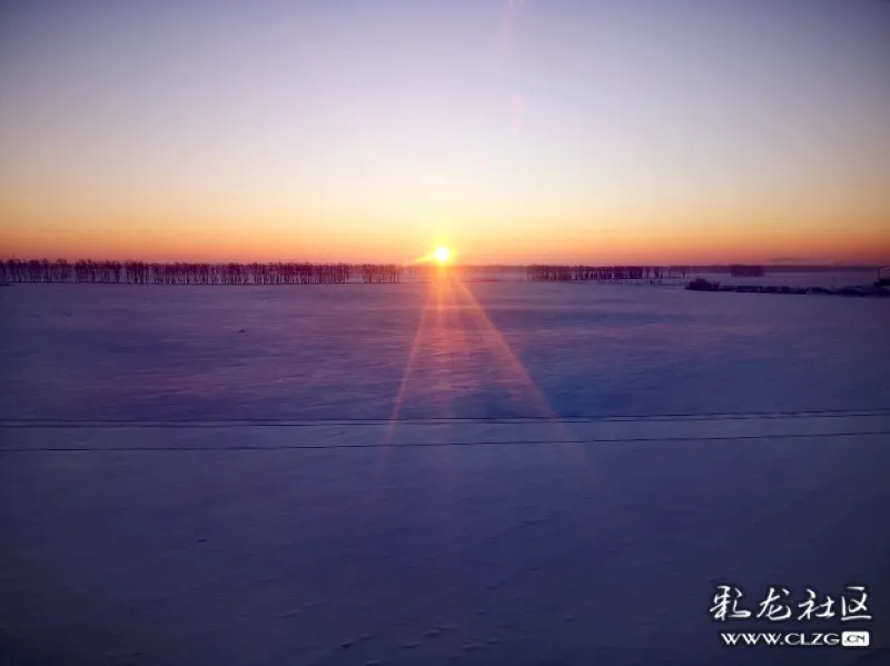 一片白茫茫大地真干净