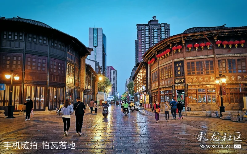 手机实拍逐渐苏醒的昆明街景之三