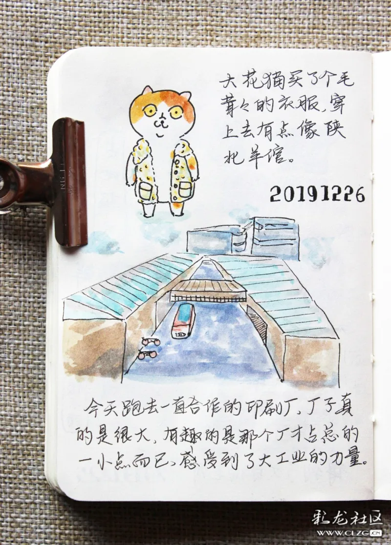 大白猫的绘日记一个画画爱好者的涂鸦日记